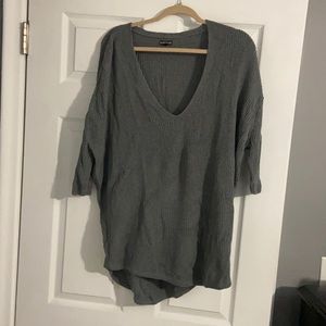 VGC Express 3/4 Sleeve Oversized Sweater